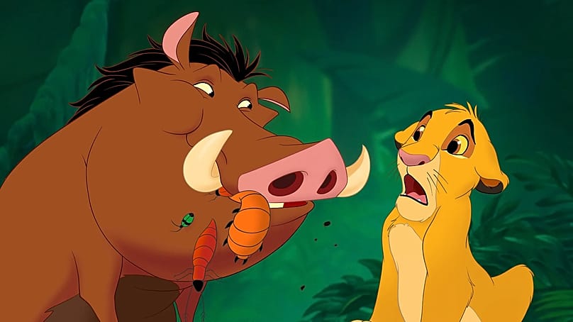 Filmszene aus "Der König der Löwen"