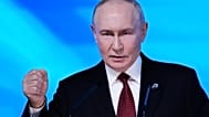 Russian President Vladimir Putin speaks at the session of the Valdai Discussion Club in Moscow, Thursday, 1 October 2026.