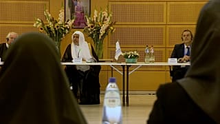 Sheikh Dr Mohammad bin Abdulkarim Al-Issa during a meeting in Brussels, Friday October 2, 2026.