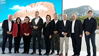  πρωθυπουργός Κυριάκος Μητσοτάκης παρευρίσκεται στην εκδήλωση για την ένταξη του Ολύμπου στην παγκόσμια κληρονομιά της UNESCO