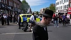 2026 áprilisában Londonban volt késeléses támadás zsidók ellen 