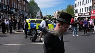 2026 áprilisában Londonban volt késeléses támadás zsidók ellen 