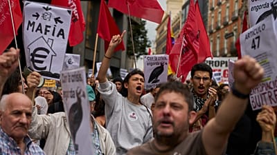 Des manifestations sont attendues à Madrid et dans d'autres grandes villes.