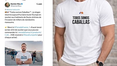French T-shirt "we are all caballas"