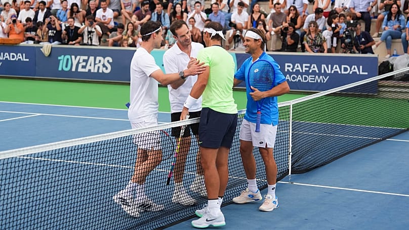 Final entre el Team Nadal y el Team Murray, 3 de octubre de 2026