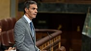 Spanish Prime Minister Pedro Sánchez Pérez-Castejón in the Congress of Deputies on 2 October 2026.