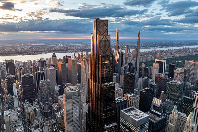 ΑΡΧΕΙΟ. Τα κεντρικά της JPMorgan Chase στο 270 Park Skyline View, Νέα Υόρκη, Οκτ. 2025