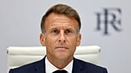 Emmanuel Macron, lors d'une visioconférence de la « Coalition des volontaires », lundi 24 août 2026