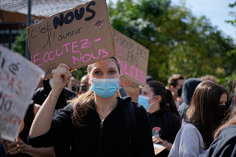 Manifestation à Lyon, le 2 octobre 2026.