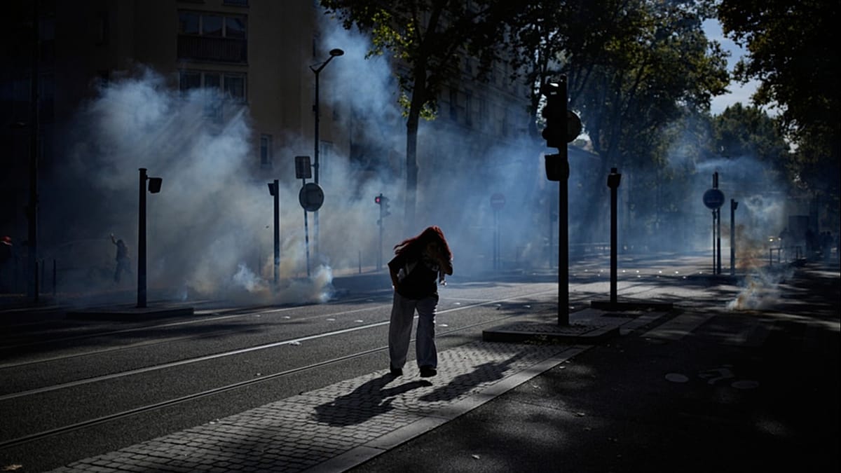 Police braces for nationwide day of protests across French high schools demanding reforms and more resources