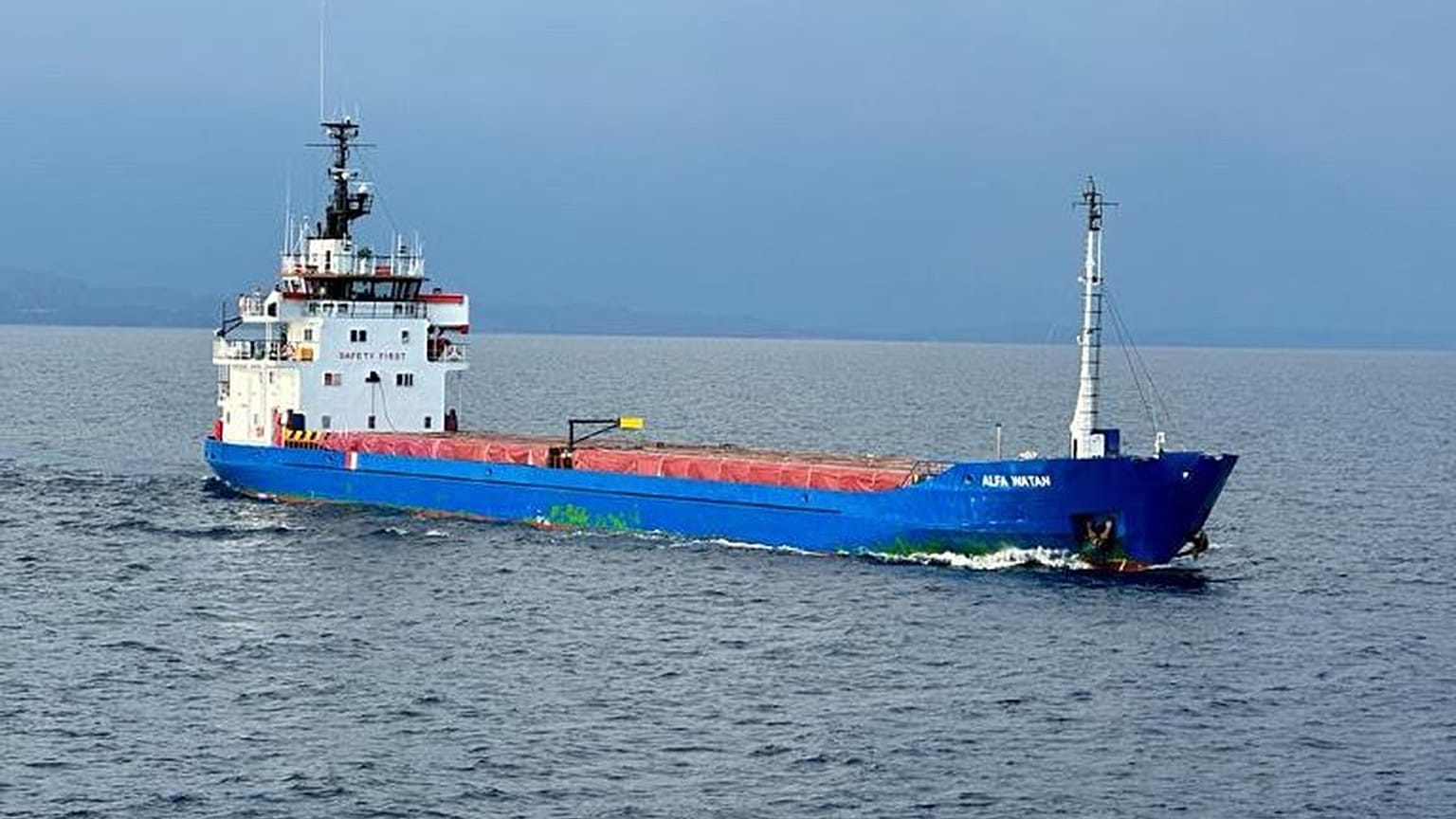 FILE: The Alfa Watan is a general cargo ship sailing under the flag of Togo. alkhdair/Vesselfinder