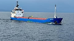 L'Alfa Watan, un cargo battant pavillon togolais.