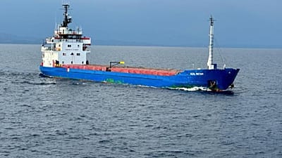 L'Alfa Watan, un cargo battant pavillon togolais.
