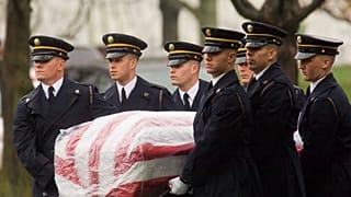 Az áldozatok temetése Arlingtonban, 2009