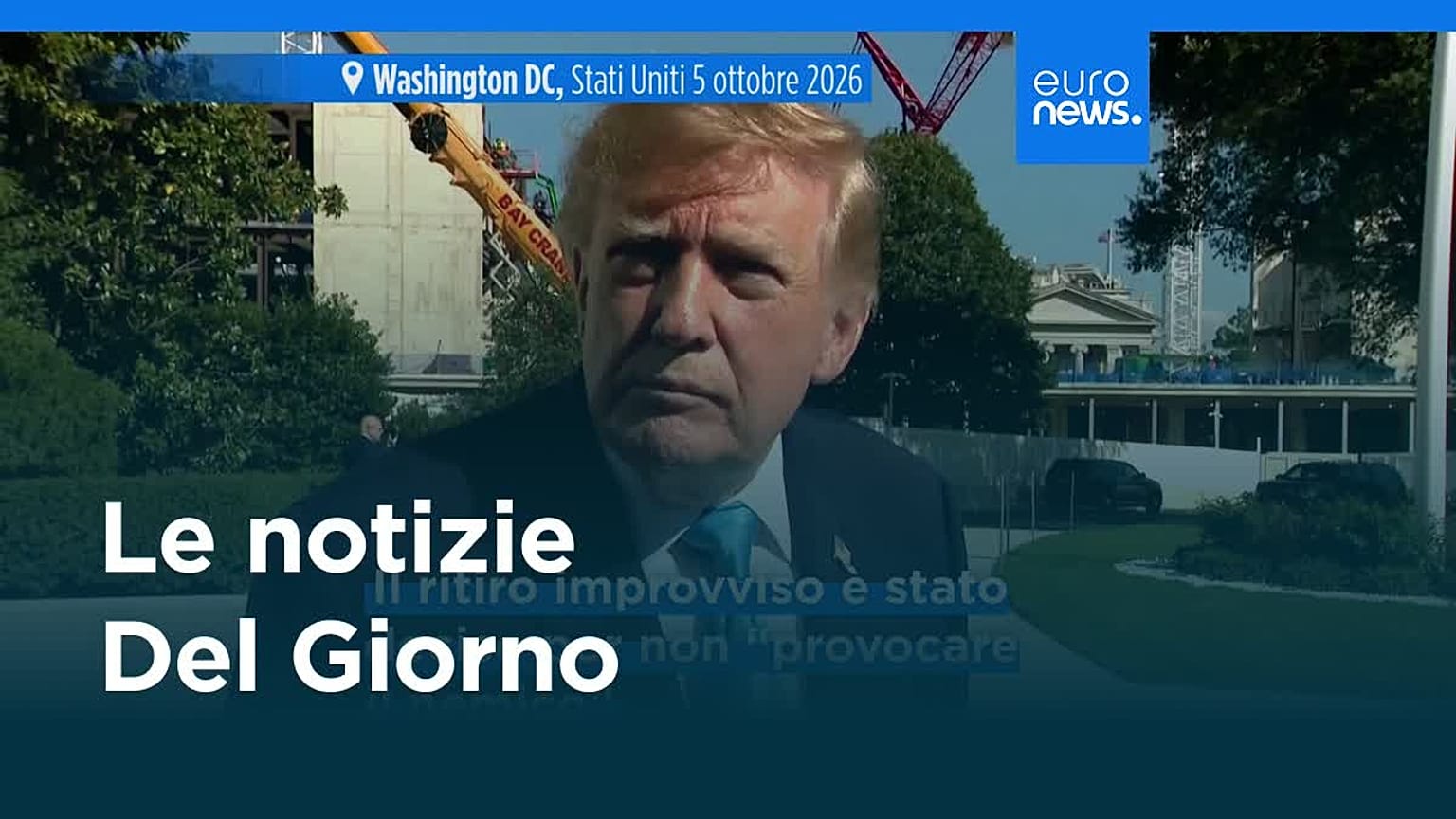 Le notizie del giorno | 06 ottobre 2026 - Pomeridiane