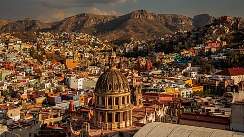 Guanajuato Cityscape in Mexico