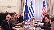 Συνάντηση Μάρκο Ρούμπο - Γιώργου Γεραπετρίτη στο υπουργείο Εξωτερικών, Αθήνα, 7 Οκτωβρίου 2026
