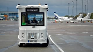 No driver, no safety operator: Tallinn's airport shuttles aim to make autonomy cost-effective