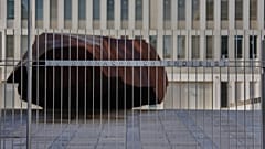 Un portail du siège du service allemand de renseignement extérieur Bundesnachrichtendienst (BND), à Berlin, le 7 octobre 2026.