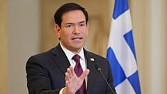 Marco Rubio en Atenas