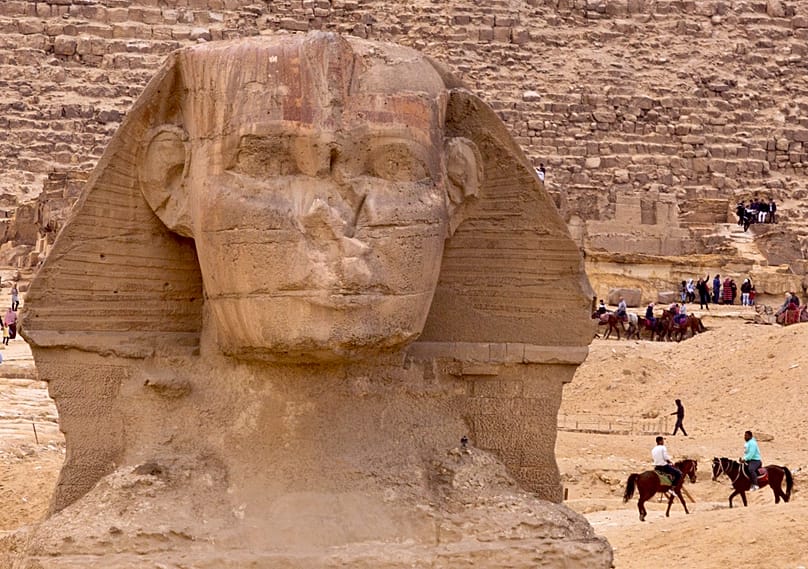 أبو الهول العظيم في الجيزة، مصر
