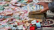 عراقيون يتبرعون دعمًا لإيران ولبنان استجابة لدعوة المرجع علي السيستاني في بابل، 27 مارس/آذار 2026