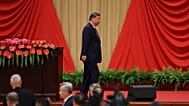 Chinese President Xi Jinping  at the National Day reception on the eve of the 77th founding anniversary of the People's Republic of China. Wednesday, Sept. 30, 2026.