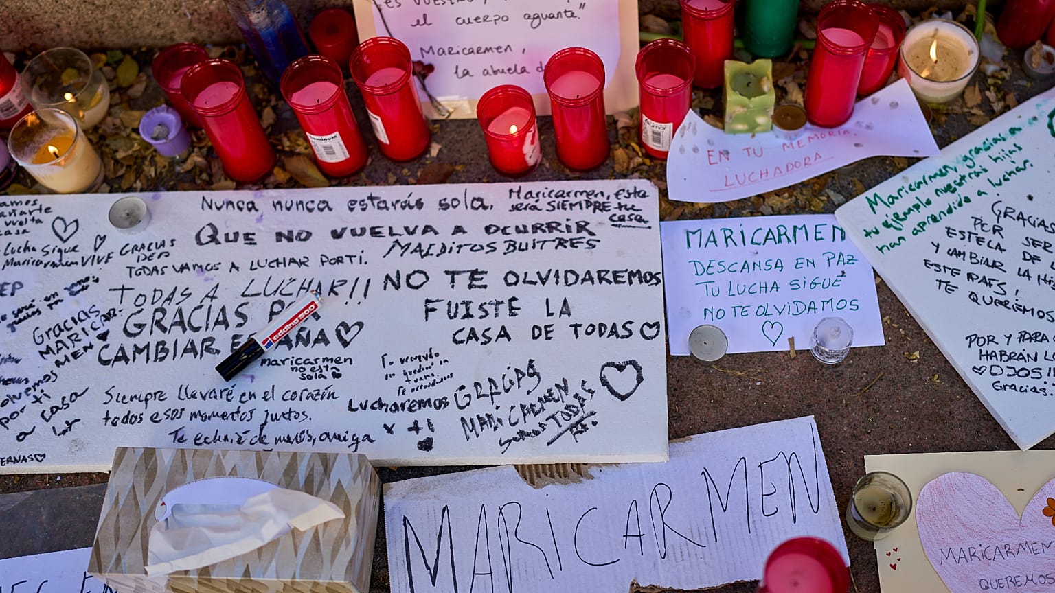 Homenaje a Maricarmen.