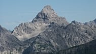 Eine Spalte am Gipfel des Hochvogel breitet sich immer weiter aus. Forscher erwarten einen Felssturz von mehreren Hunderttausend Kubikmetern.