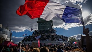 La place de la Bastille, à Paris, jeudi 8 novembre 2026.