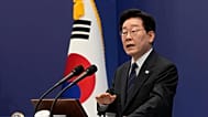 South Korean President Lee Jae Myung speaks during a press conference at the presidential Blue House in Seoul, South Korea, Friday, Sept. 18, 2026