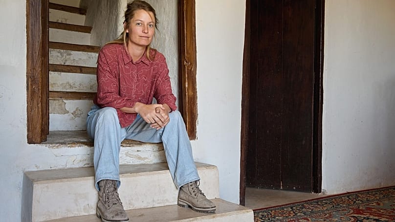 L'agricoltrice Yanniek Schoonhoven: proprietaria dell'azienda agricola La Junquera e cofondatrice della Regeneration Academy.