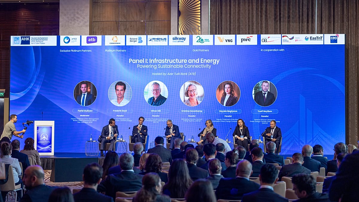 German firms outline new infrastructure and green energy plans in Baku