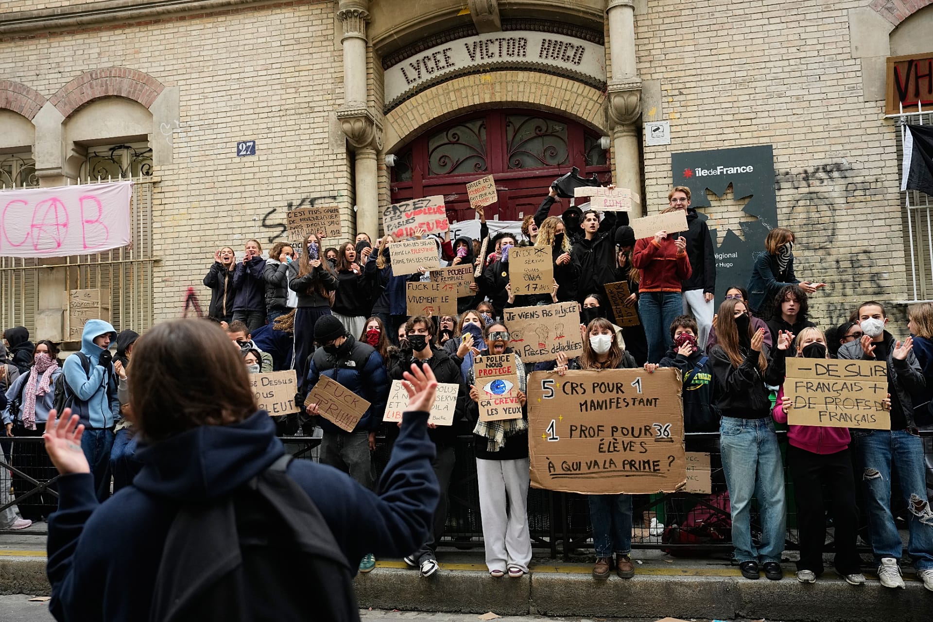 Teen revolt or revolution? The student protests threatening France's ...
