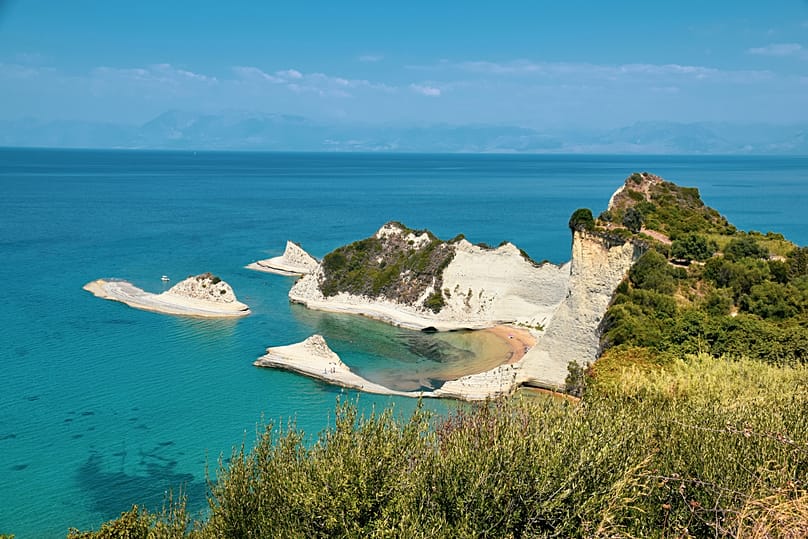 Der Cape-Drastis-Rundweg auf Korfu ist ein Muss für Geschichtsfans