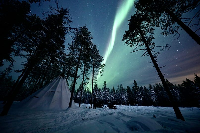 Rovaniemi in Finnland gehört zu den besten Orten, um wirklich Abstand vom Alltag zu gewinnen
