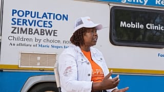 Zimbabwe’s mobile clinic helps teenagers access contraception amid aid cuts