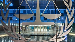 The International Criminal Court (ICC) is seen on 9 Dec., 2025, in The Hague, Netherlands.