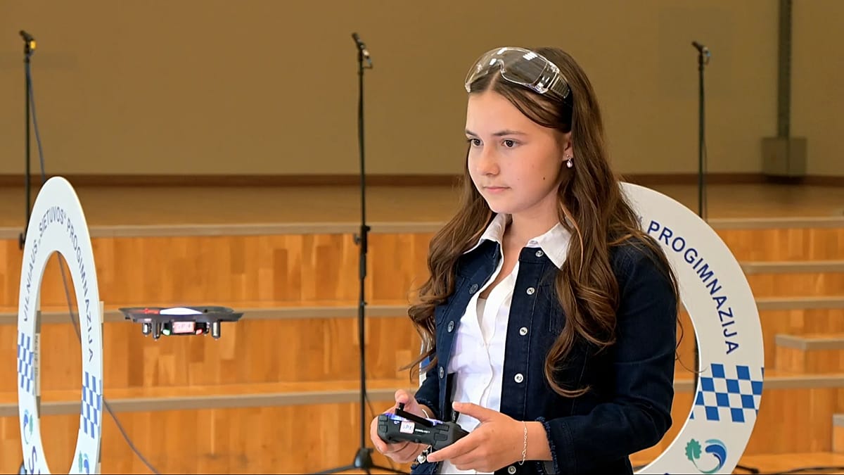 As drones reshape warfare, Lithuania brings them into the classroom