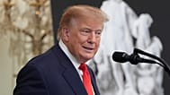 President Donald Trump speaks during a Columbus Day celebration in the East Room of the White House, Friday, 9 Oct., 2026, in Washington. 