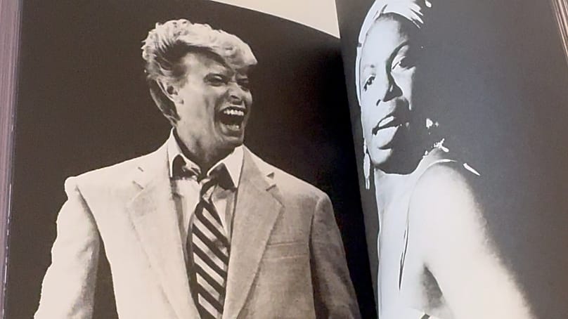 A page from a book "steve mcqueen: 66-67-26", 2026