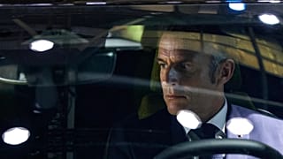 Emmanuel Macron lors de sa visite au Mondial de l'automobile 2024.