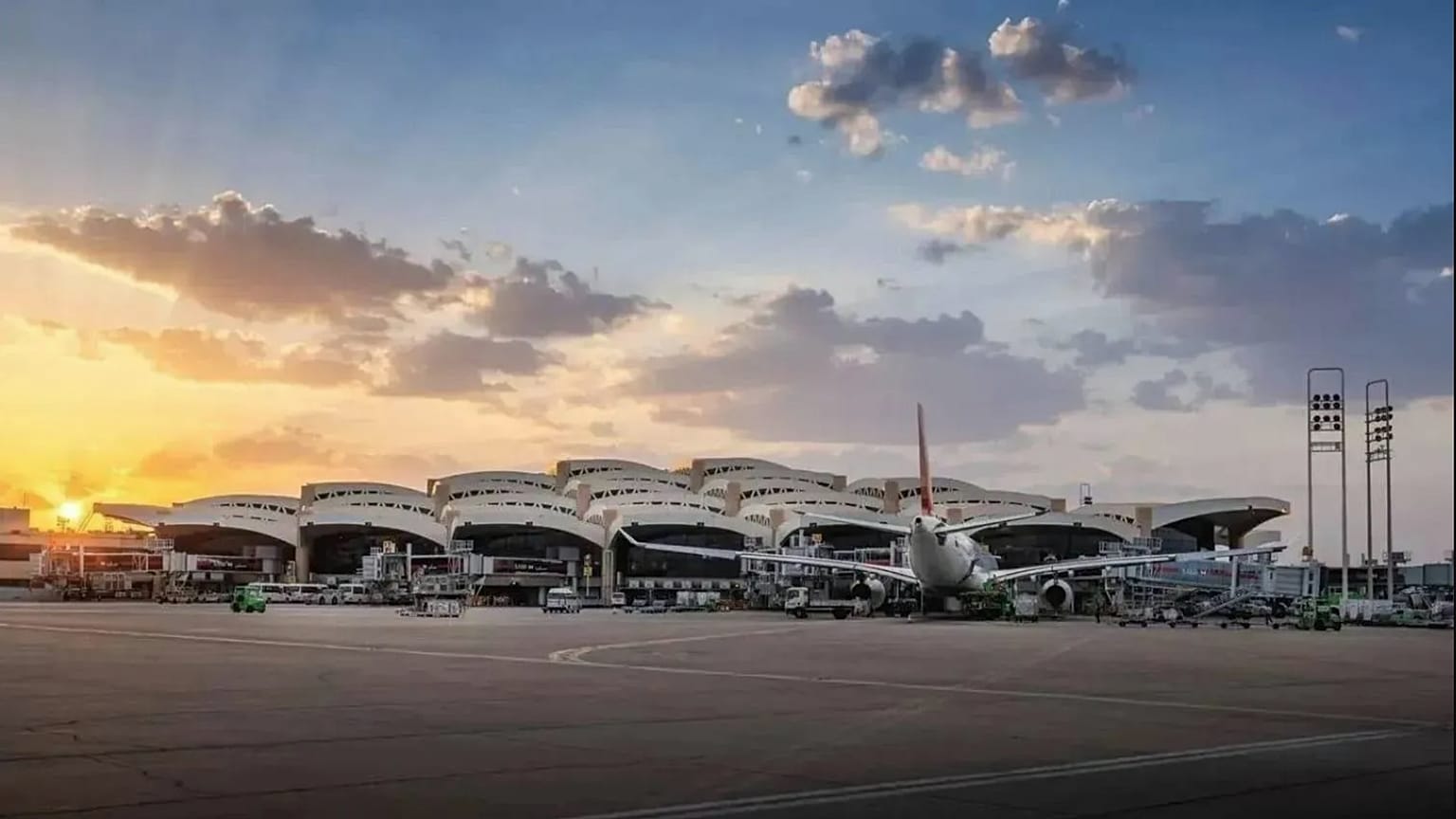 King Khalid International Airport in Riyadh