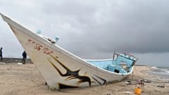 Image of a different vessel involved in a shipwreck off the coast of Djibouti in March.
