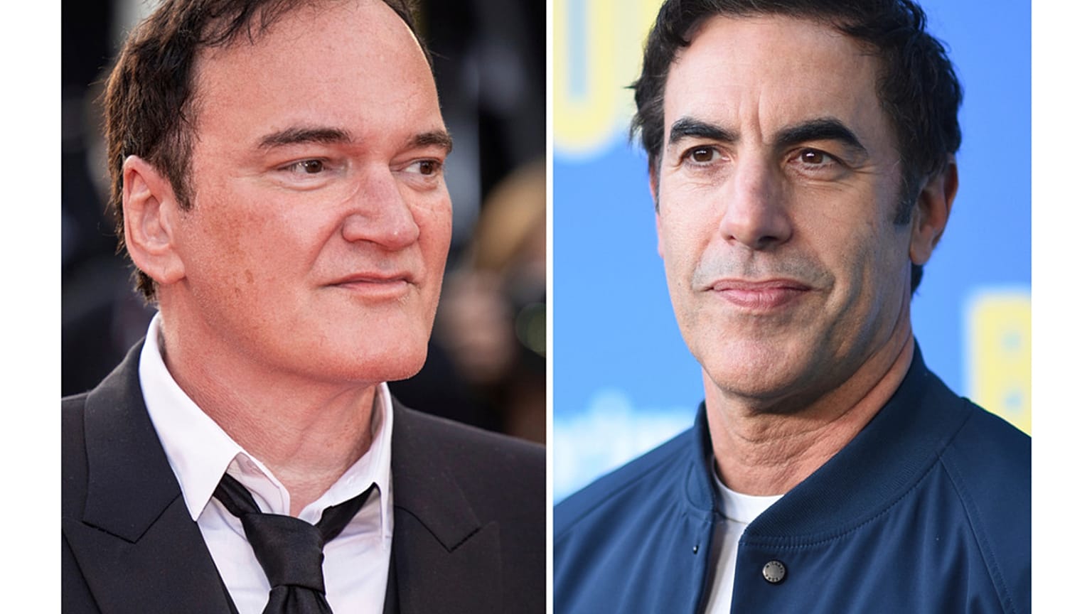 Quentin Tarantino ve Sacha Baron Cohen