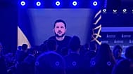 Wołodymyr Zełenski przemawia na Warsaw Security Forum, 12.10.2026 r.