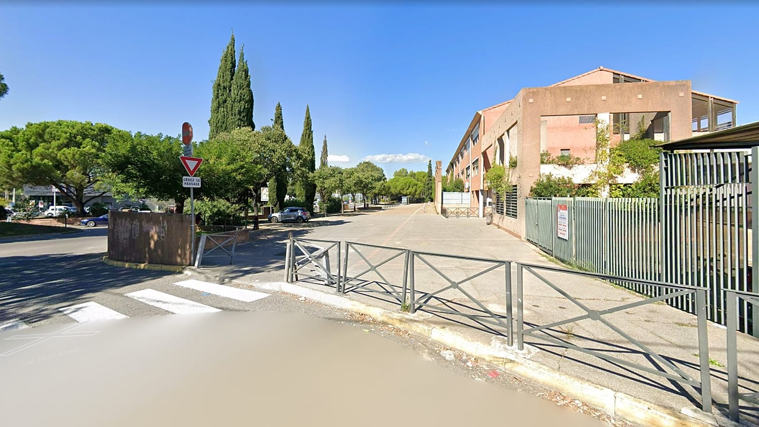 Le collège Joseph Lakanal à Aubagne, Bouches-du-Rhône