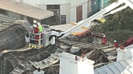 Tejado quemado del Marché des Enfants Rouges
