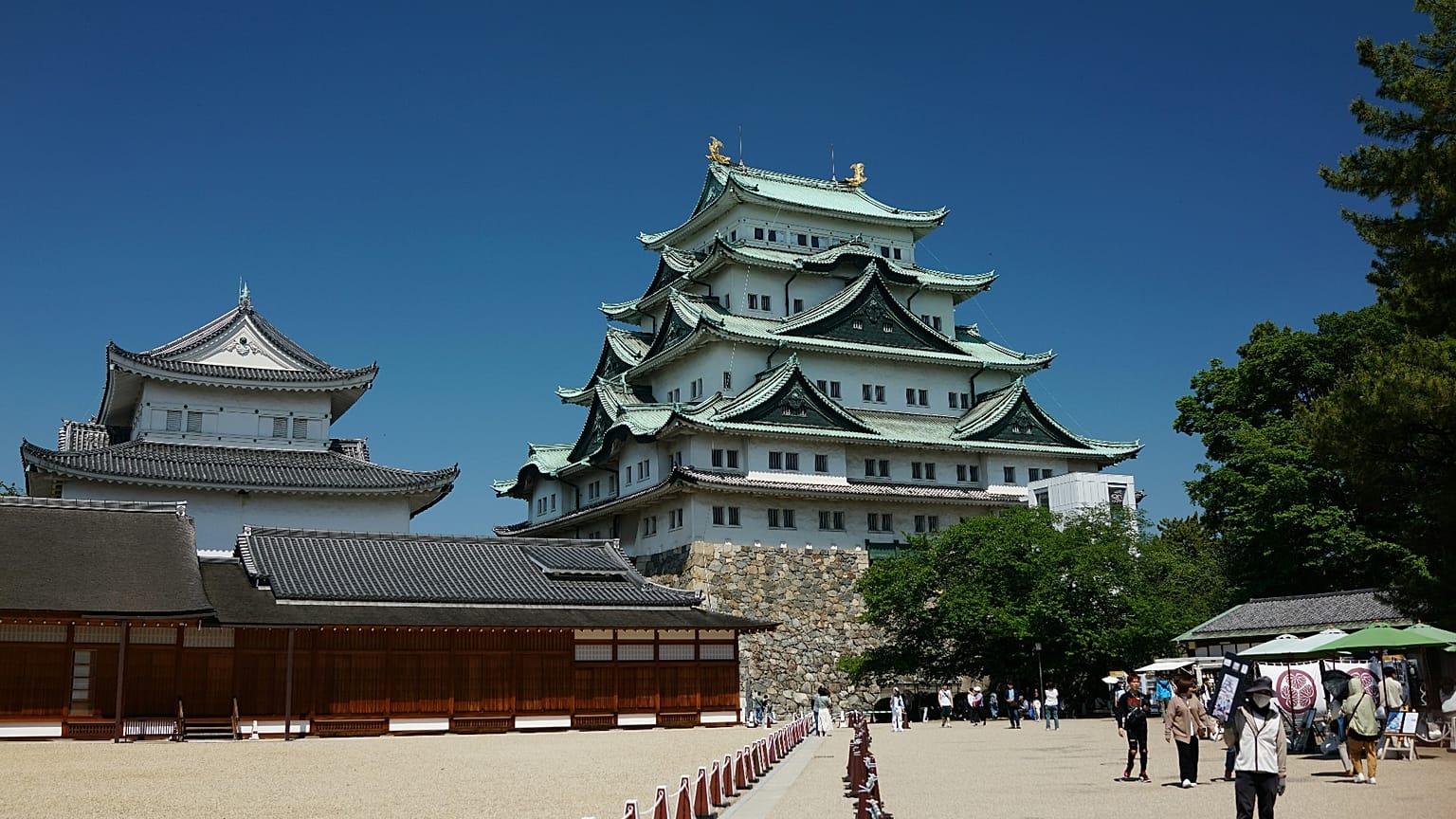 Castillo de Nagoya, en la prefectura de Aichi, Japón