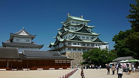 Nagoya Castle in Aichi Prefecture, Japan 